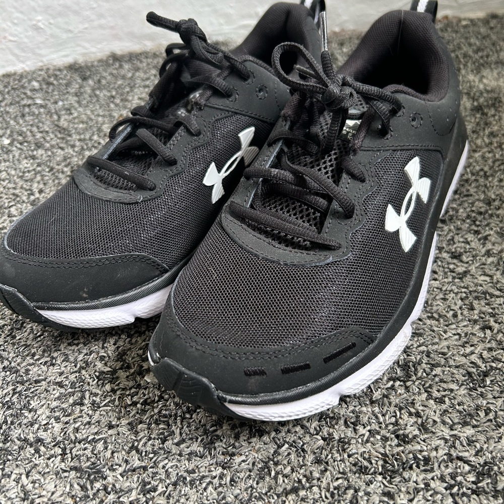 Under Armour Black Athletic Shoes
